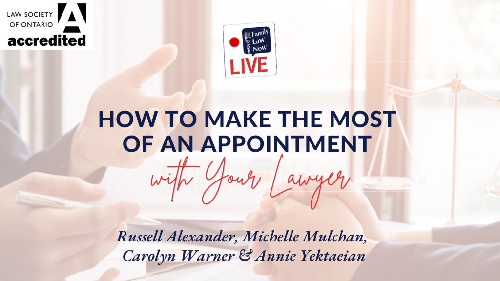 How to Make the most of an Appointment with Your Lawyer Virtual Event Recording