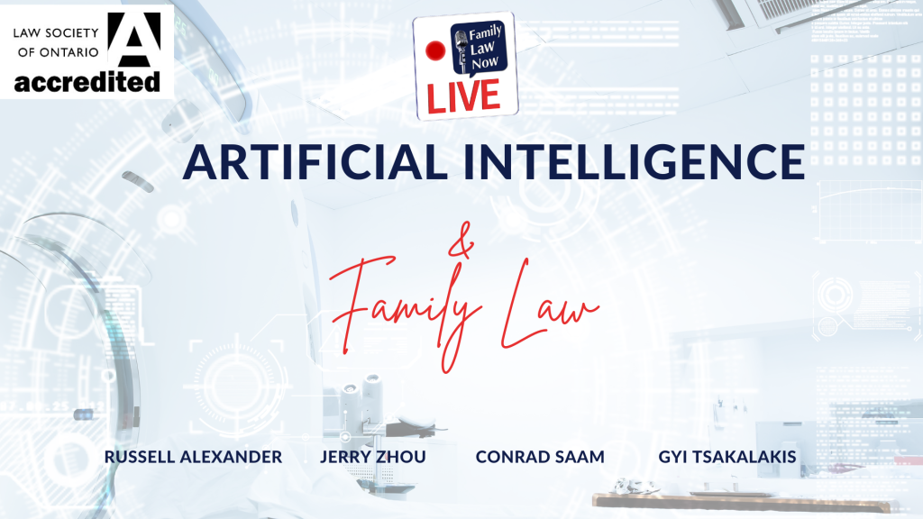 Artificial Intelligence & Family Law Recording
