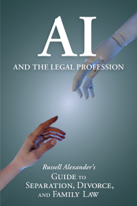 book cover for russell alexander's AI and the Legal Profession